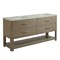 James Martin Vanities Lucian 72in Double Vanity, Carbon Oak w/ 3 CM Victorian Silver Quartz Top D704-V72-PBO-3VSL - alternate 5